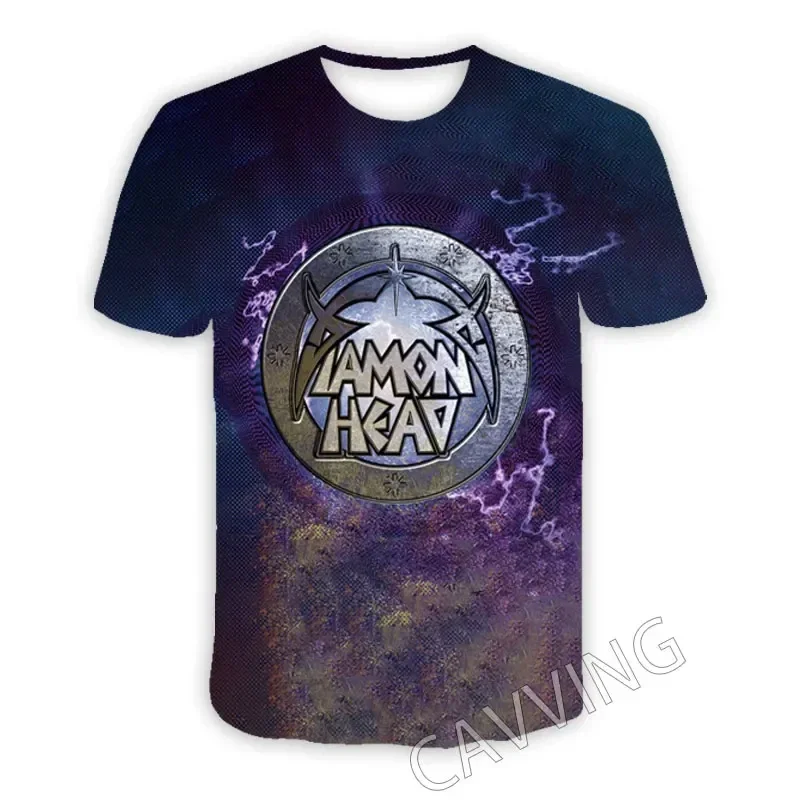 CAVVING 3D Printed  Diamond-head Band  Casual T-shirts  Hip Hop T Shirts Harajuku Styles Tops Clothing for Men/women