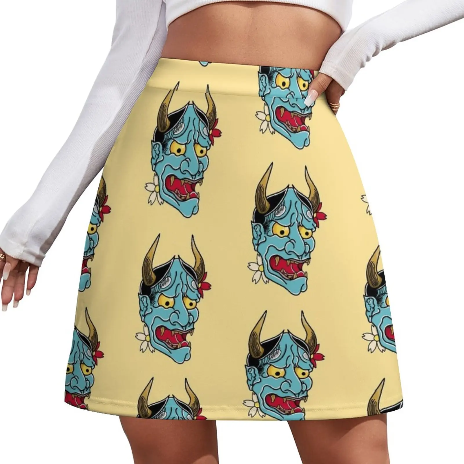 Hannya Mask Mini Skirt skirt skirt skirts women summer 2023