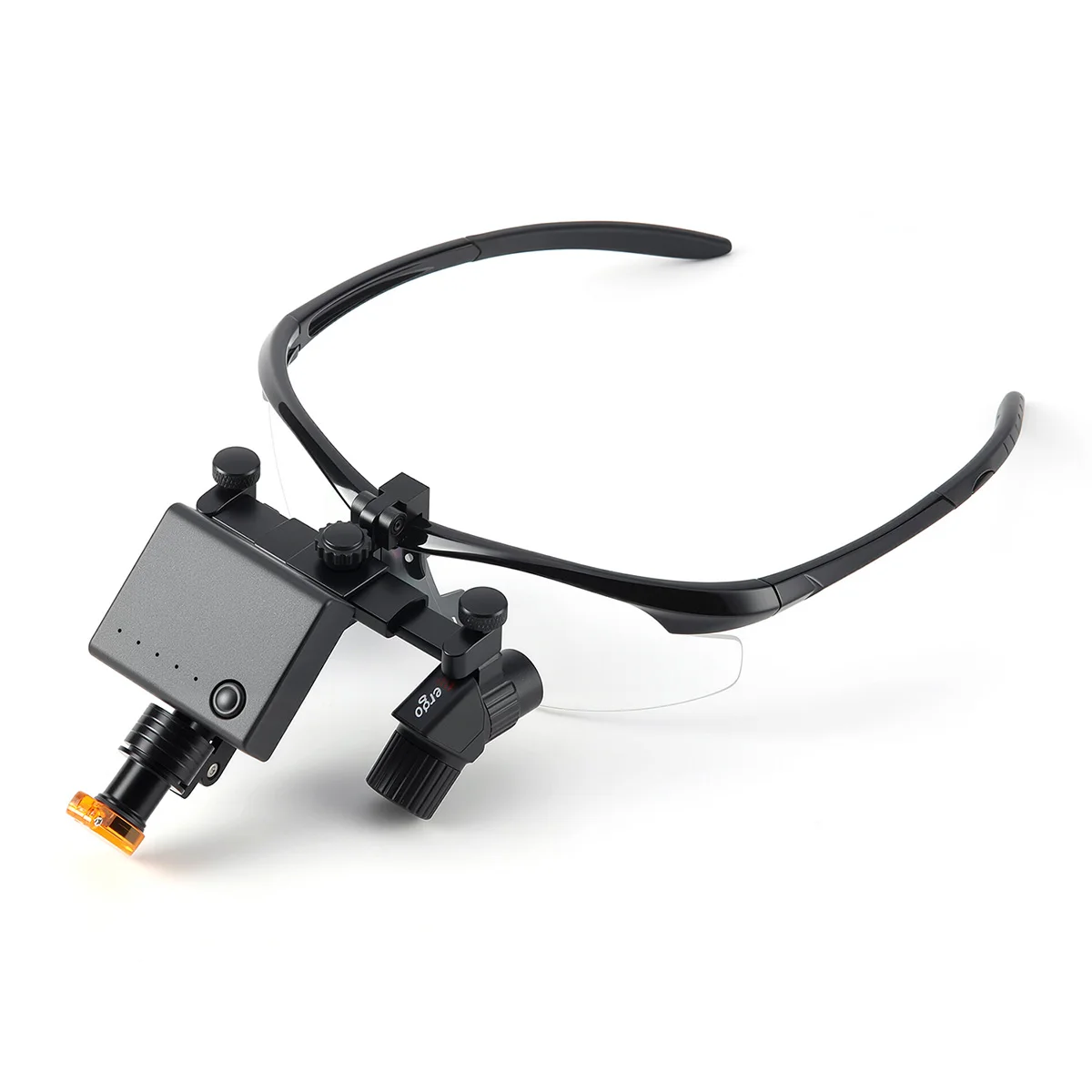 AZDENT مختبر الأسنان الطبية Ergo Loupes 3.0X-6.0X + 5W LED الجراحية رئيس ضوء الأنف والأذن والحنجرة الأسنان Loupes أداة طب الأسنان