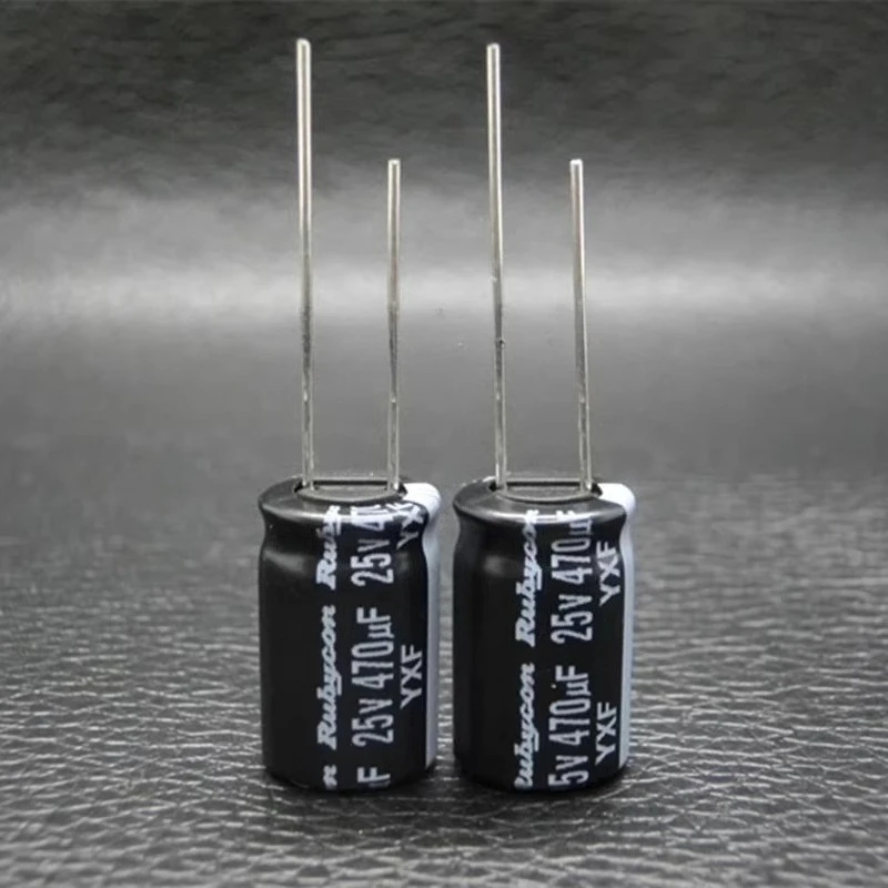 (2PCS) 25v470uFAluminum Electrolytic Capacitor 470UF25V YXFHigh frequency low resistance long lifespan 10*16mm Through Hole