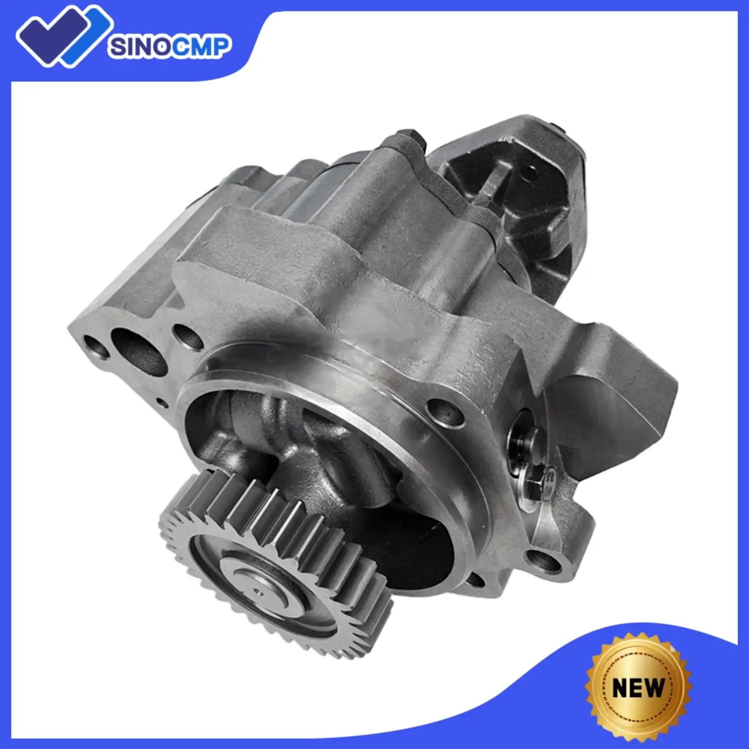 1 Piece New Oil Pump 3803698, 3609835, 3609832 for 14L N14 Cummins Spur Gear QSN14 NT14 with 3 Months Warranty