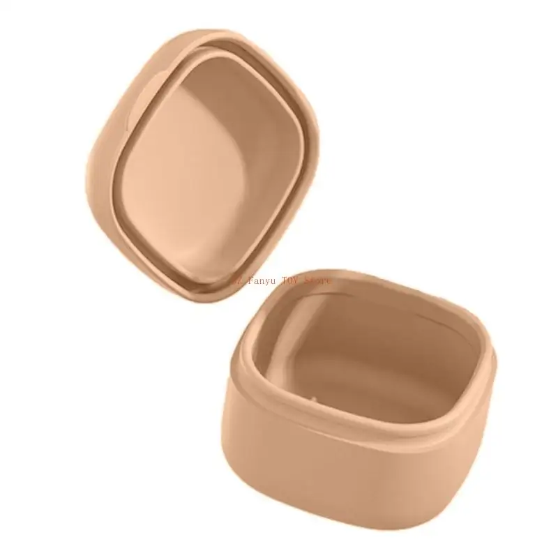 96GC Baby Pacifier Storage Container Silicone Easy to Carry Nipple Case Secure Case