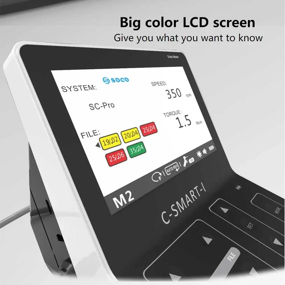 Original C-Smart I Pro Dental Reciprocating LED Endo Motor mit Apex Locator Wurzelkanal endodontische Ausrüstung