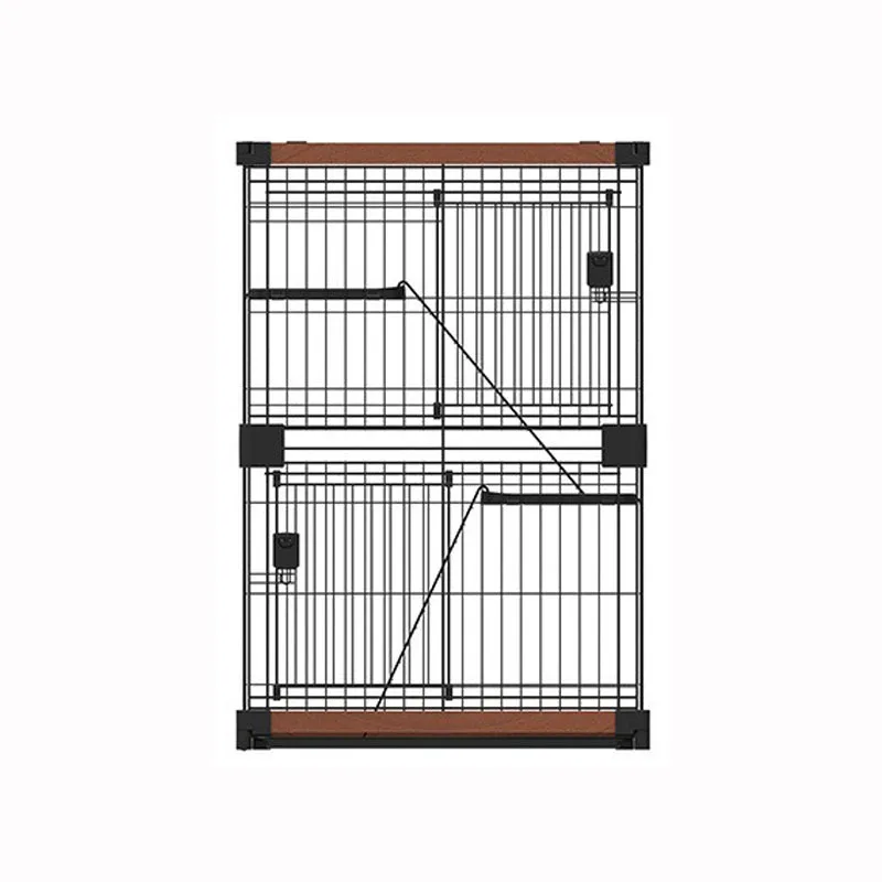 

Pet wood plastic cage, tray pull cat cage dog cage, pet dog fence, kennel pet supplies cage