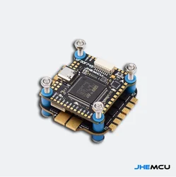 JHEMCU F745 Flight Controller Stack GF30F745-ICM Flight Controller BLHELI_32 45A / 60A 4in1 ESC 3-6S 30X30mm for FPV Freestyle