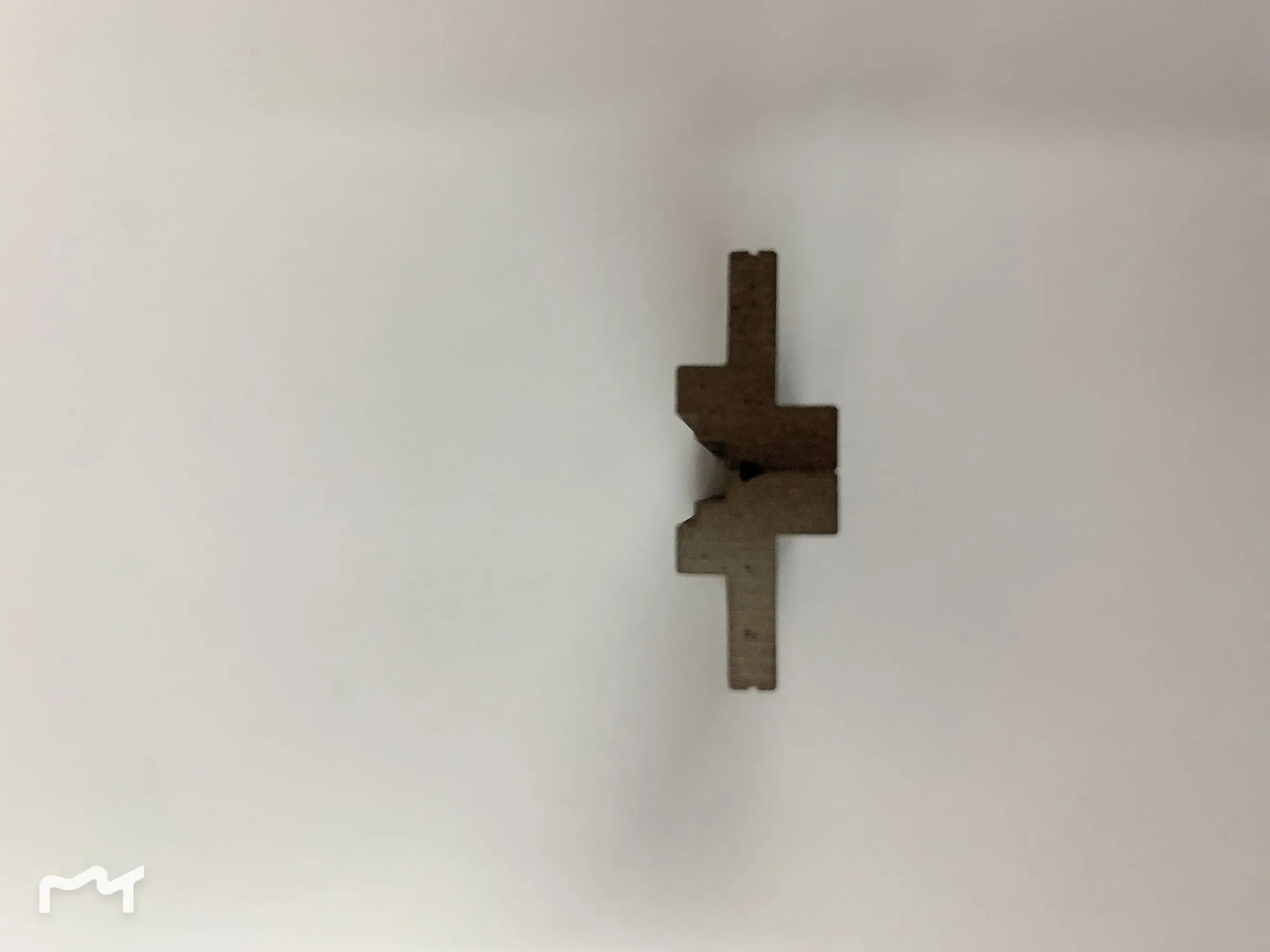

Authentic original D38A hard white steel clip