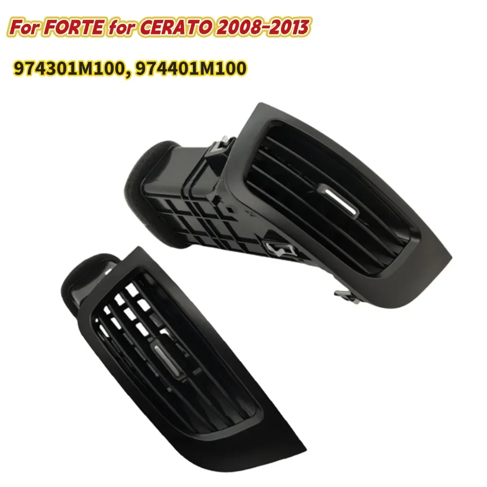 

2PCS Car Air Conditioner Air Vent A/C Dashboard Air Outlet Ventilation For FORTE For CERATO 2008-2013 974301M100, 974401M100