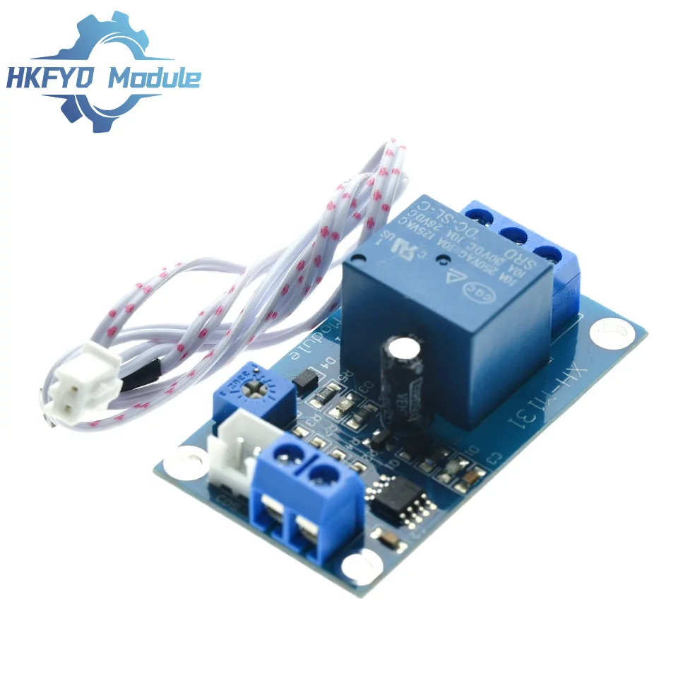 1-10PCS XH-M131 DC5V12V24V สวิทช์ควบคุมแสงรีเลย์โมดูลเซ็นเซอร์ตรวจจับความสว่างอัตโนมัติโมดูลควบคุม