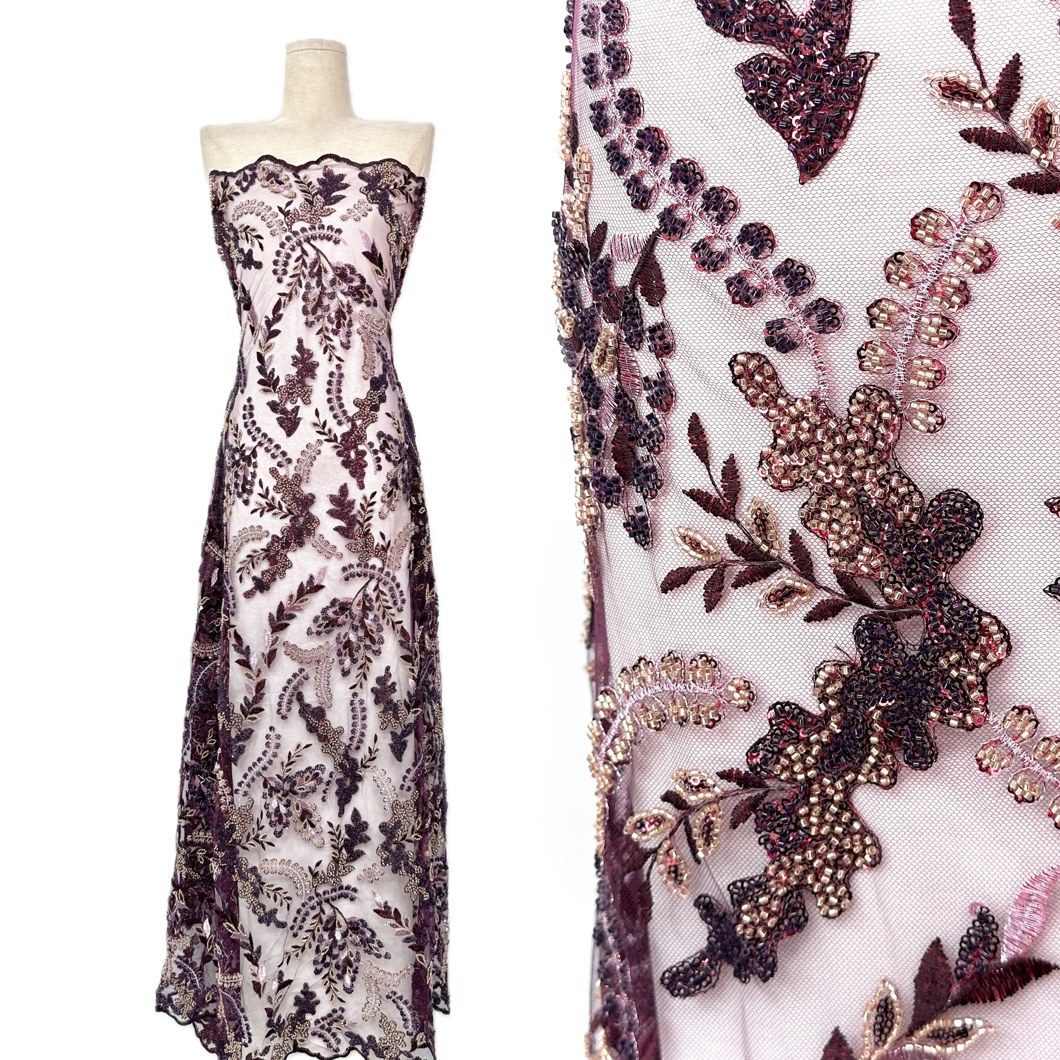 

Нигерийская свадебная ткань с изысканной вышивкой, французский тюль, сетчатая ткань, кружево, африканская ткань для пошива свадебных платьев и праздничной одежды.