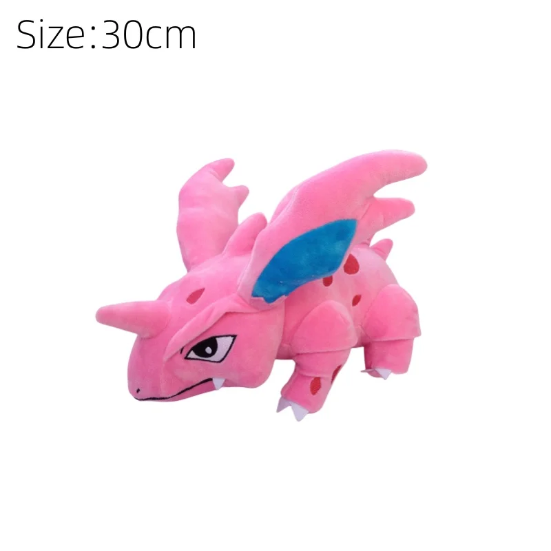 New Pokemon Plush Toys Charizard X&Y Meowscarada Floragato Nidorino Pachirisu Steelix Rayquaza Salamence Birthday Gift for Kids