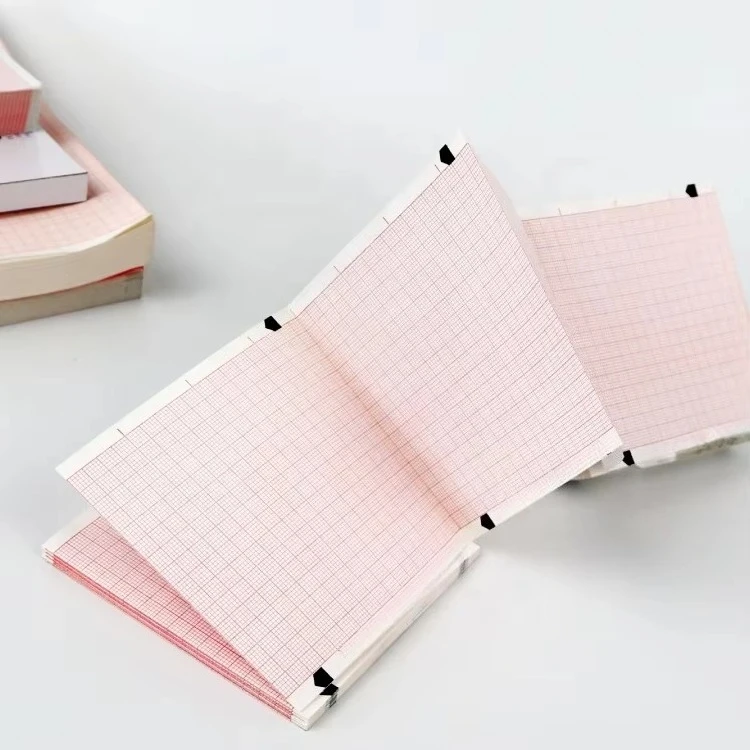 Medical Thermal Electrocardiogram Paper ECG Recording Chart Paper