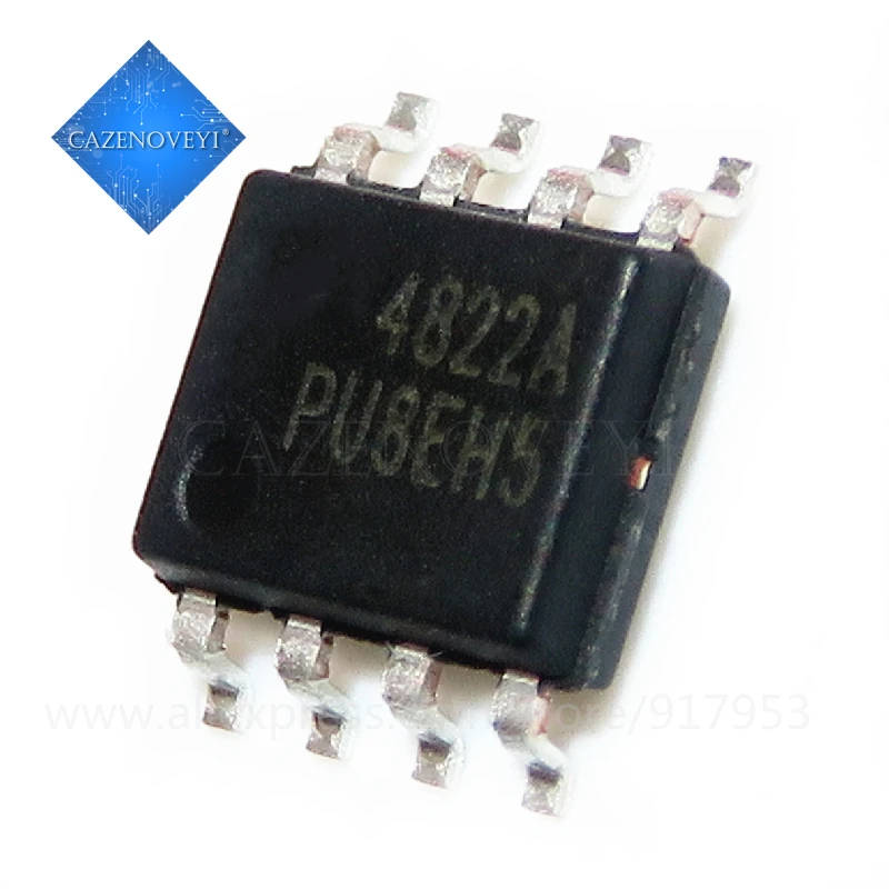 

Высокое качество продавца 10 шт./лот 4822 AO4822 AON4822 sop-8 чипсет новый оригинальный в наличии