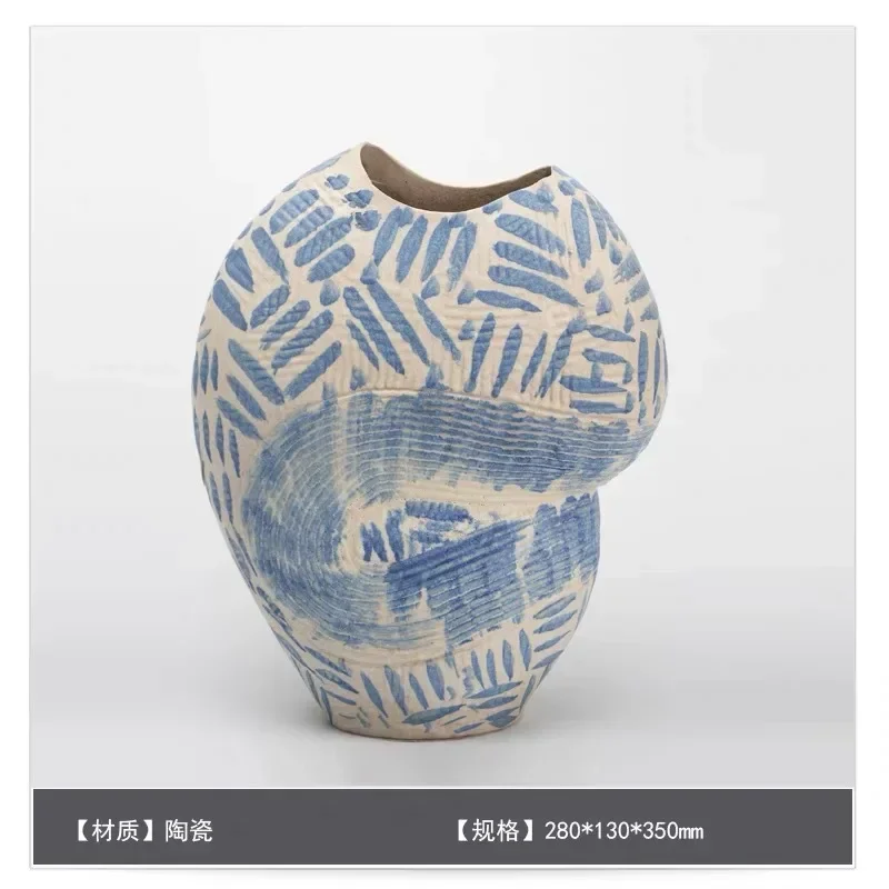 Grenzüberschreitende Wabi Sandy Retro-Keramikvase