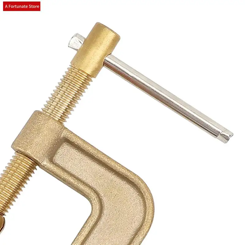 

4X Welding Ground Clamp, 500A Current G-Type Solid Brass Ground Clamp, 43Mm Jaw Width For Tig Mig MMA Welders-A78G