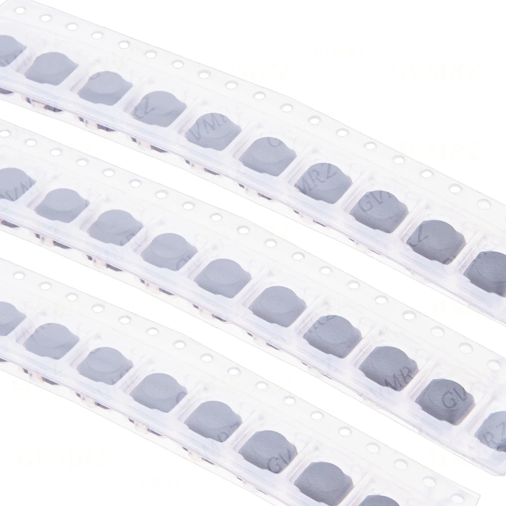 20PCS/lot  6X6x5mm 2PIN SMD silent push button switch Micro key power tactile switches 6x6x5 6*6*5MM Light touch mute