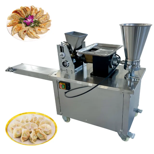 6000-12000pcs/h Dumpling Machine Forming Mold Jamaican Patty Filling  Machine Automatic Gyoza Ravioli Making Machine
