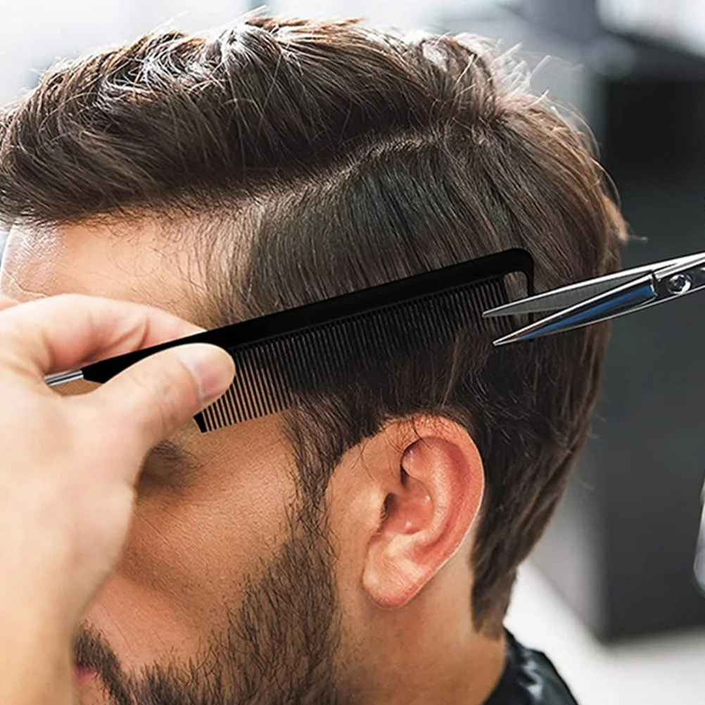 

1Set Hair Styling Clip and Comb Set Plastic Hairdressing Alligator Hair Sectioning Clips Rat Tail Combs Salon Professional Home