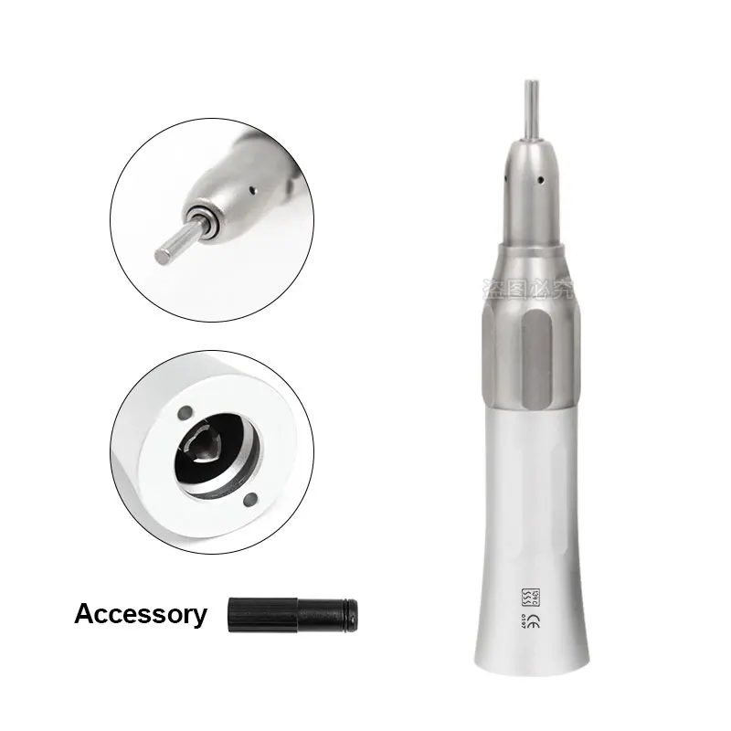 Dental FX Low Speed Handpiece Teeth Polishing Tool 2/4Holes Air Motor Kits Contra Angle Straight Handpiece Dentists Equipment