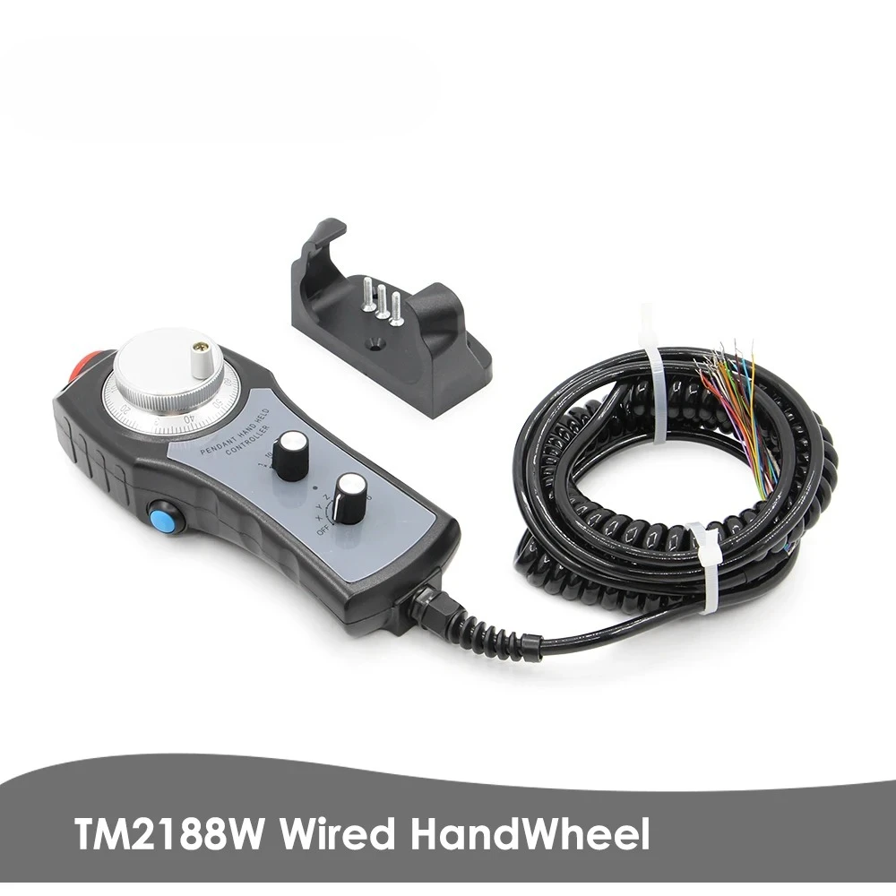 Wired Hand wheel TM2188W 6Axis 5V Line driver output 100P/R Emergency stop, enable, 3rd gear for CNC machine tools