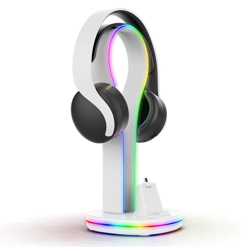 

For PS5 Portal Streaming Handheld Charger Intelligent Magnetic Multifunctional Storage Base With RGB Colorful Light Effect