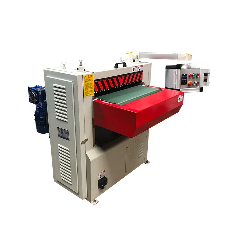 Equipment Small multi-functional planer Frequency conversion speed regulation Heavy-duty high-speed conveyor belt Wood cutting