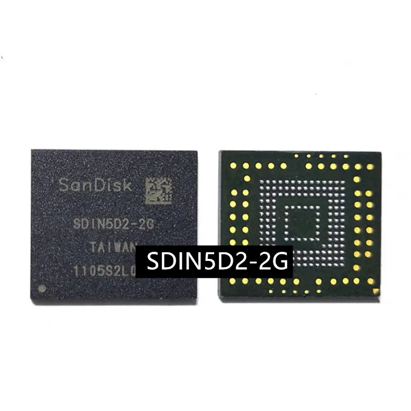 1Pcs/Lot New Original SDIN5D2-2G BGA-153 SDIN5D2-2 BGA153 SDIN5D2 In Stock