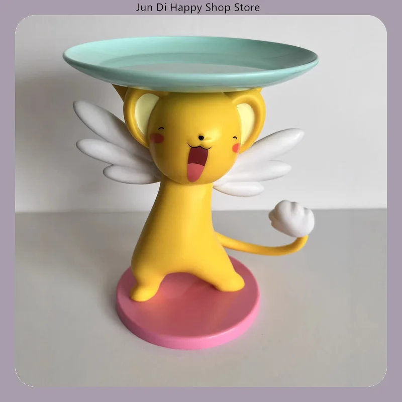 Bandeja Cardcaptor Sakura de 16cm, Keroberos, figura de Anime, modelo, estatua en caja, decoración de escritorio coleccionable, regalos ​