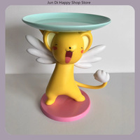 16cm Cardcaptor Sakura Tray Keroberos Anime Figure Model Statue Boxed Collectible Desktop Decoration Gifts​