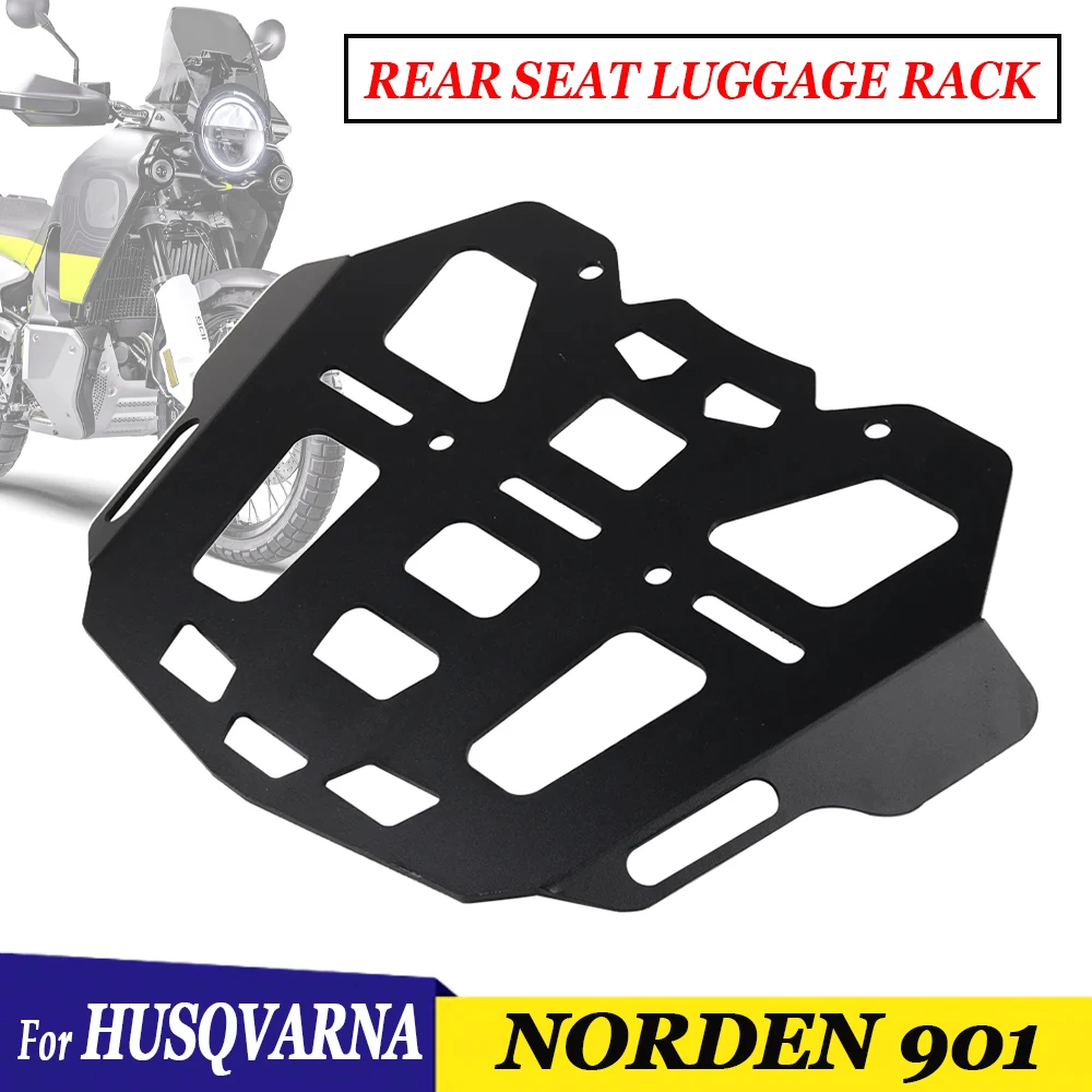 

For Husqvarna Norden 901 Norden901 2025 Motorcycle Accessories Rear Seat Luggage Rack Carrier Rack Shelf Holder Support Bracket