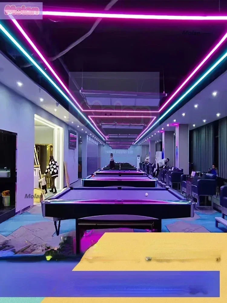 

Billiards room atmosphere light decorative strip Line