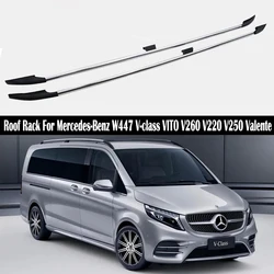 Portapacchi per Mercedes-Benz W447 classe V VITO V260 V220 V250 san valentino 2016-2024 portapacchi top Cross bar Rack Rail box