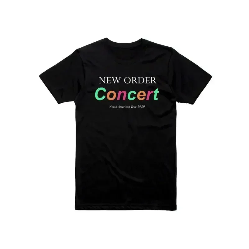 New Order North American Tour 1989 T Shirt