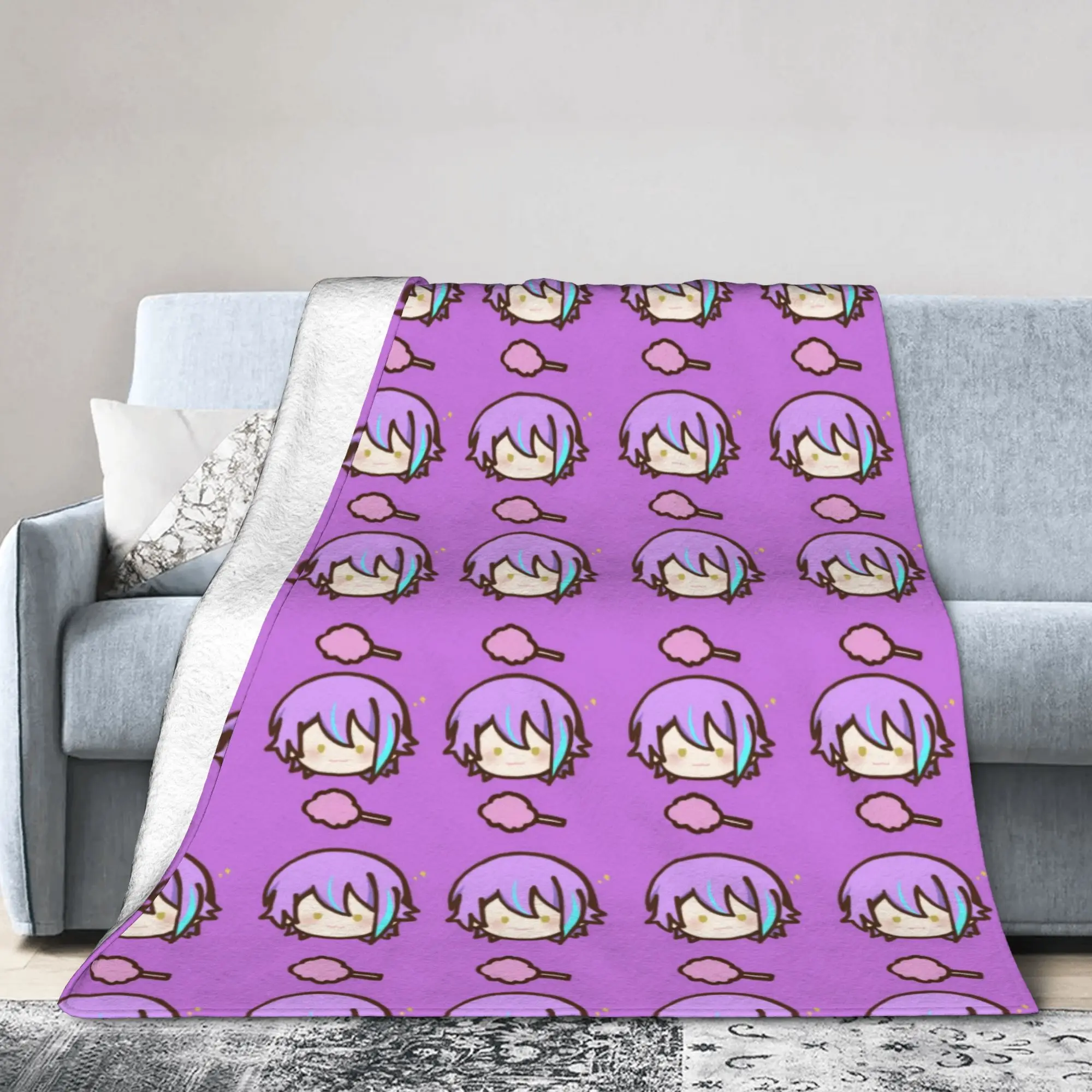 Rui Kamishiro Blankets Singer Anime Plush Awesome Soft Throw Blankets for Home Restaurant  Winter
