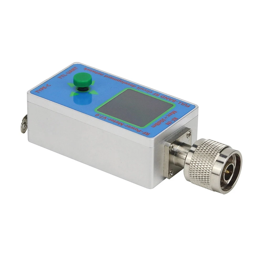 10GHz RF Power Meter 30dBm N-Type Connector USB  Portable Signal Detector For Wireless Communication Testing Instrument