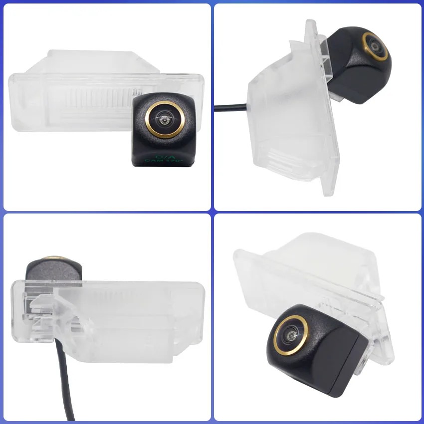 Golden Fisheye Lens Rear View Camera For Nissan Sunny Sentra 180 2000~2005 2006 AHD Night Vision Reverse Backup Parking Camera