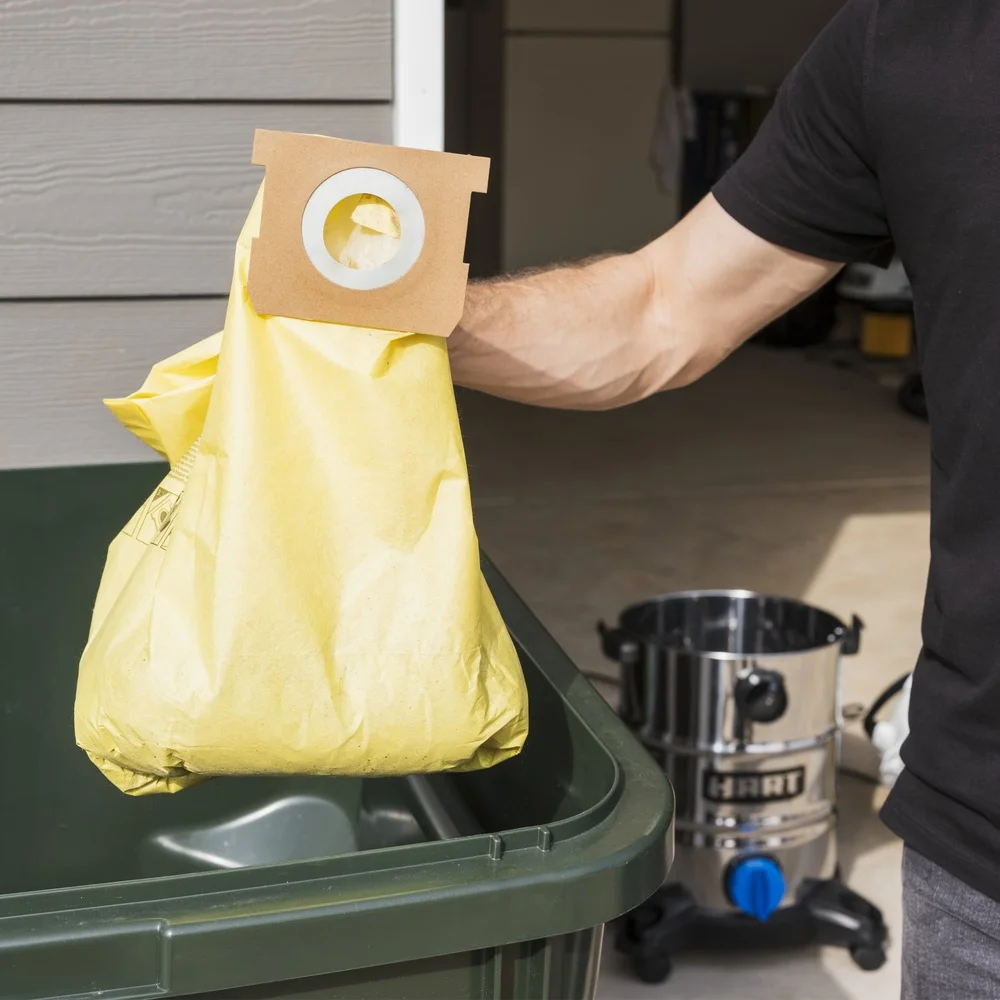 أكياس جمع الغبار عالية الكفاءة 3 عبوات من المكانس الجافة الرطبة سعة 4-9 جالون متوافقة مع معظم العلامات التجارية ومخفض مسببات الحساسية للترشيح