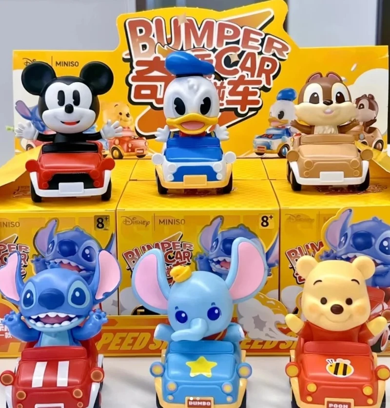 

Новинка в наличии: Серия миниатюрных машинок-бамперов Miniso Disney Fun — коллекционные фигурки Микки и Винни-Пуха в закрытой упаковке (сюрприз-бокс)