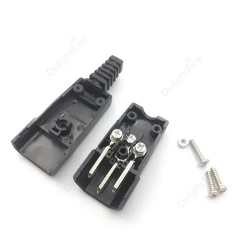 IEC320 C13 C14 Electrical Socket Female Male Straight Inlet Cable Plug Connector 3 Pin Rewireable Power Socket Mount Outlet