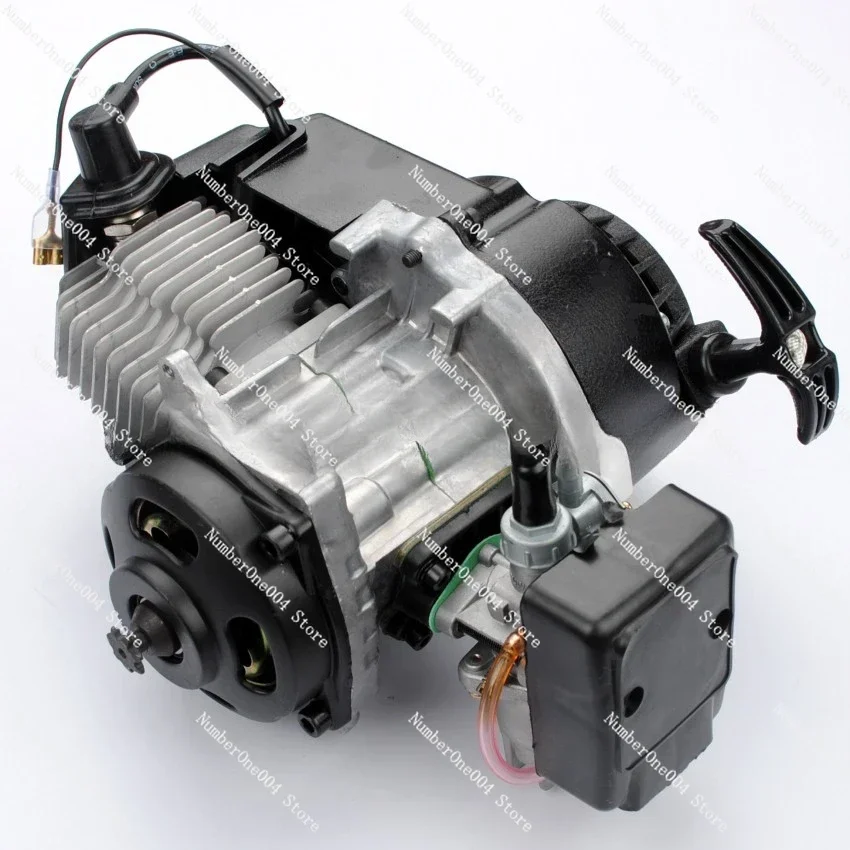 Applicable To Small Sports Car 49CC 2 Stroke Engine Total Mini Sports Car Into Aluminum Yila Gasoline Engine Modified