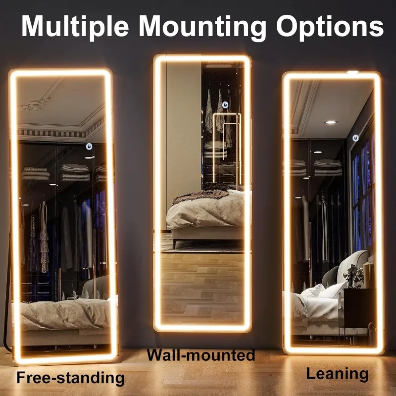 LED Full Length Mirror - 64