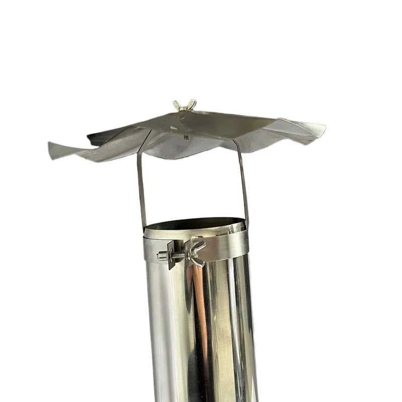 

Factory Wholesale Stainless Steel Umbrella Type More than Rain Hat Specifications Outdoor Camping Firewood Stove