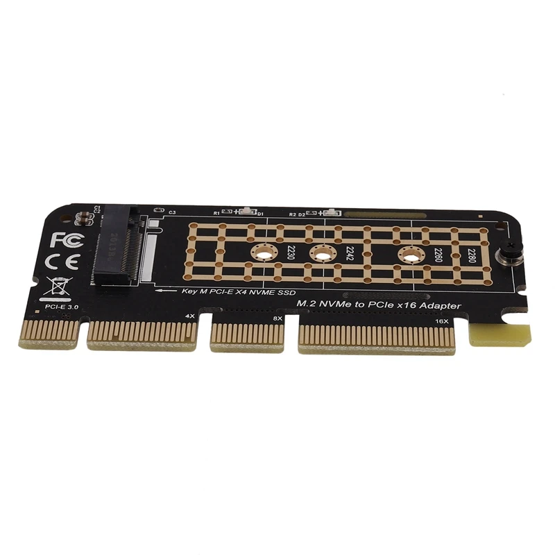 

Карта конвертера M.2 Nvme SSD в PCI-E X16 NGFF M-Key M.2 Pcie PCI-Express X4/X8/X16 HDD Карта адаптера твердотельного диска