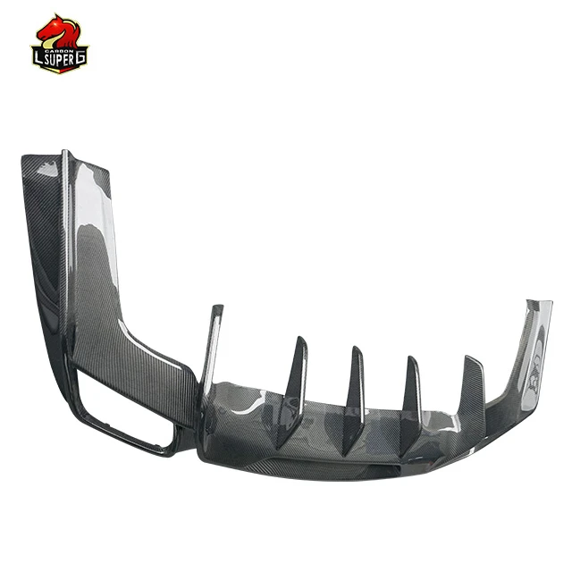 New Arrival Carbon Fiber Car Bumper Rear Diffuser For  GT AMG GTS Rear DIffuser