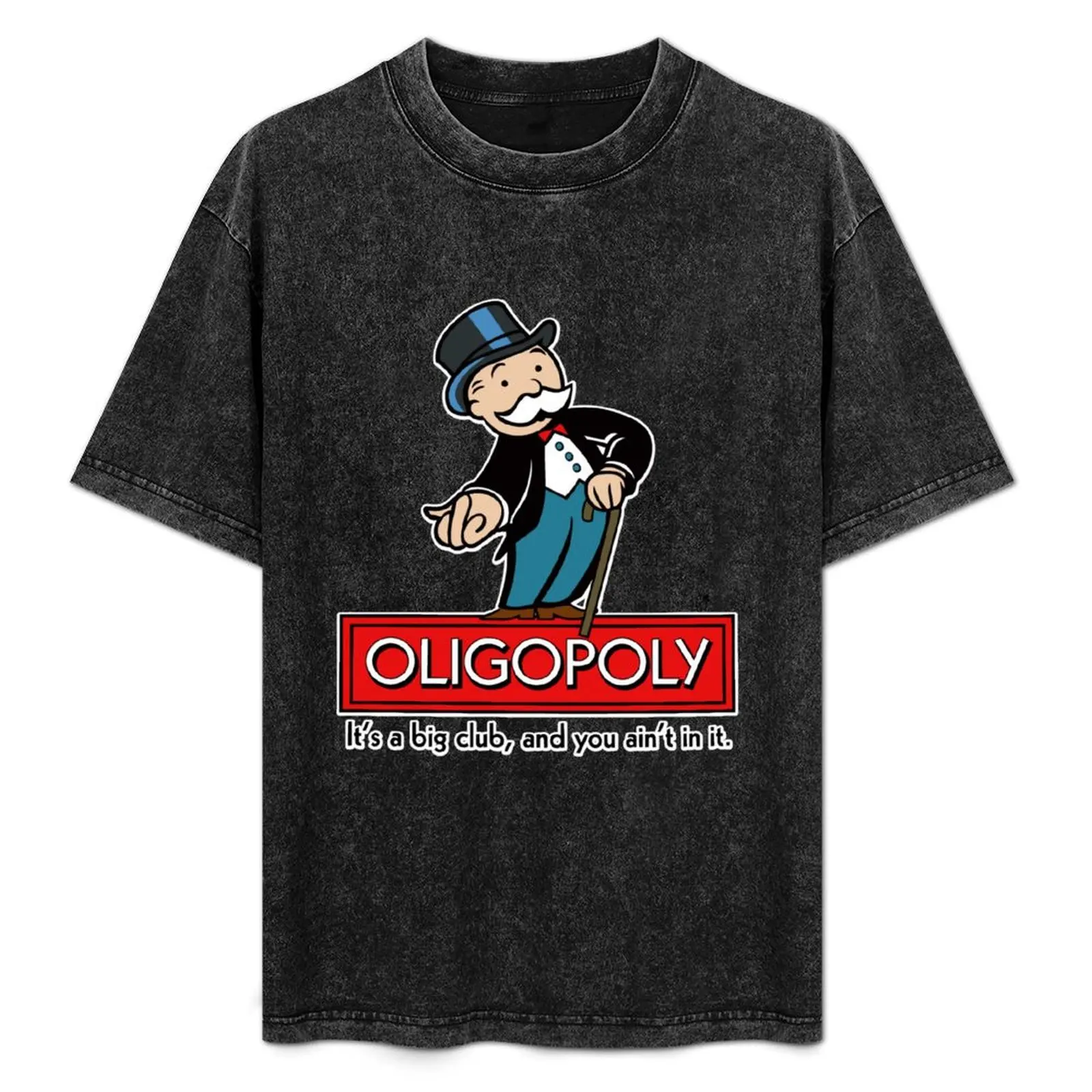 

Oligopoly T-Shirt Large Size Casual Short Sleeve Top