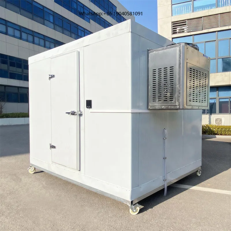 Unidad Condensadora Monobloque Inverter de 2HP 3HP para Cámara Frigorífica de Contenedores, Cámara Fría, Congelador, Unidad de Refrigeración, Precio Bajo, CE