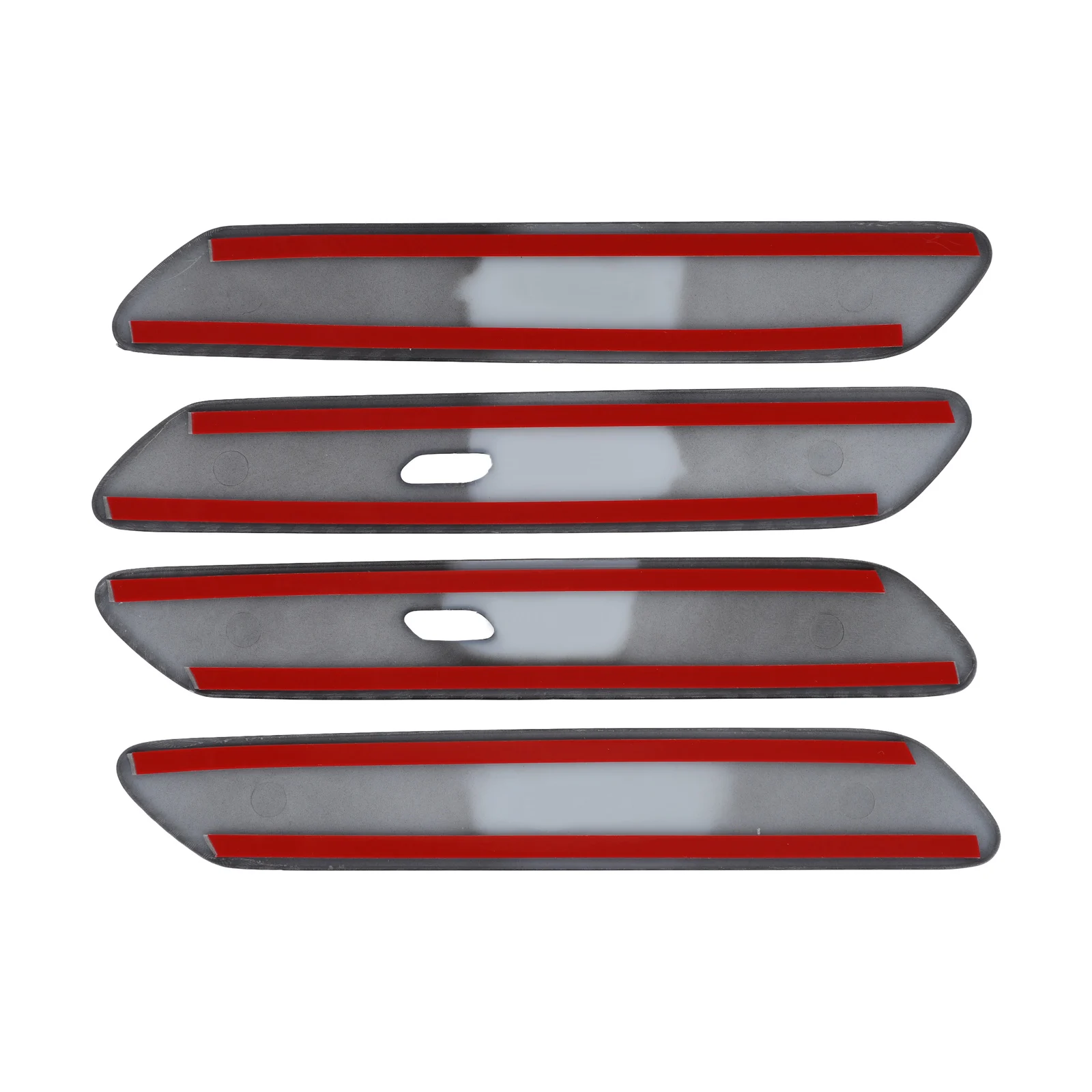 For Kia EV6 (22 23) Functional and Stylish Door Handle Cover Trims in ABS with Eye Catching Carbon Fiber Print