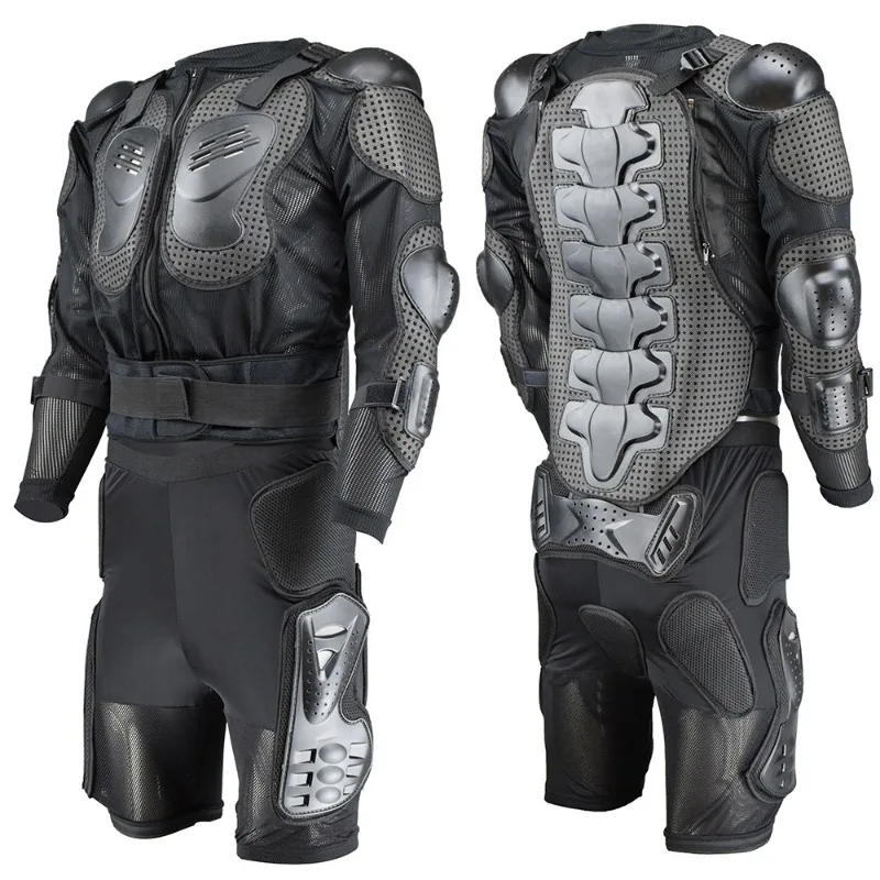 

GHOST RACING Motorcycle Armor Suit Set Anti-fall Rider Motorcycle Riding Off-road Protective Racing Armor Pants Set