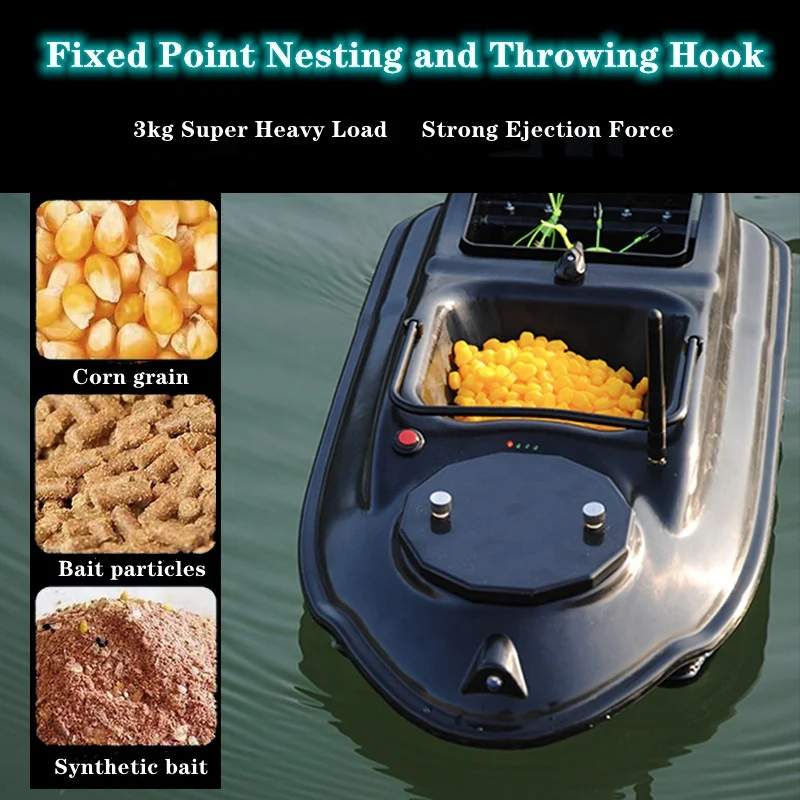 ZHM 2026 High Quality 500m Fishing Bait Boats With GPS Voerboot