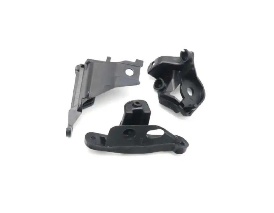 For Peugeot 308 408 Car Headlight Repair Kit Bracket Protective Ring Plastic Repair Black 6212 E3 6212 E4