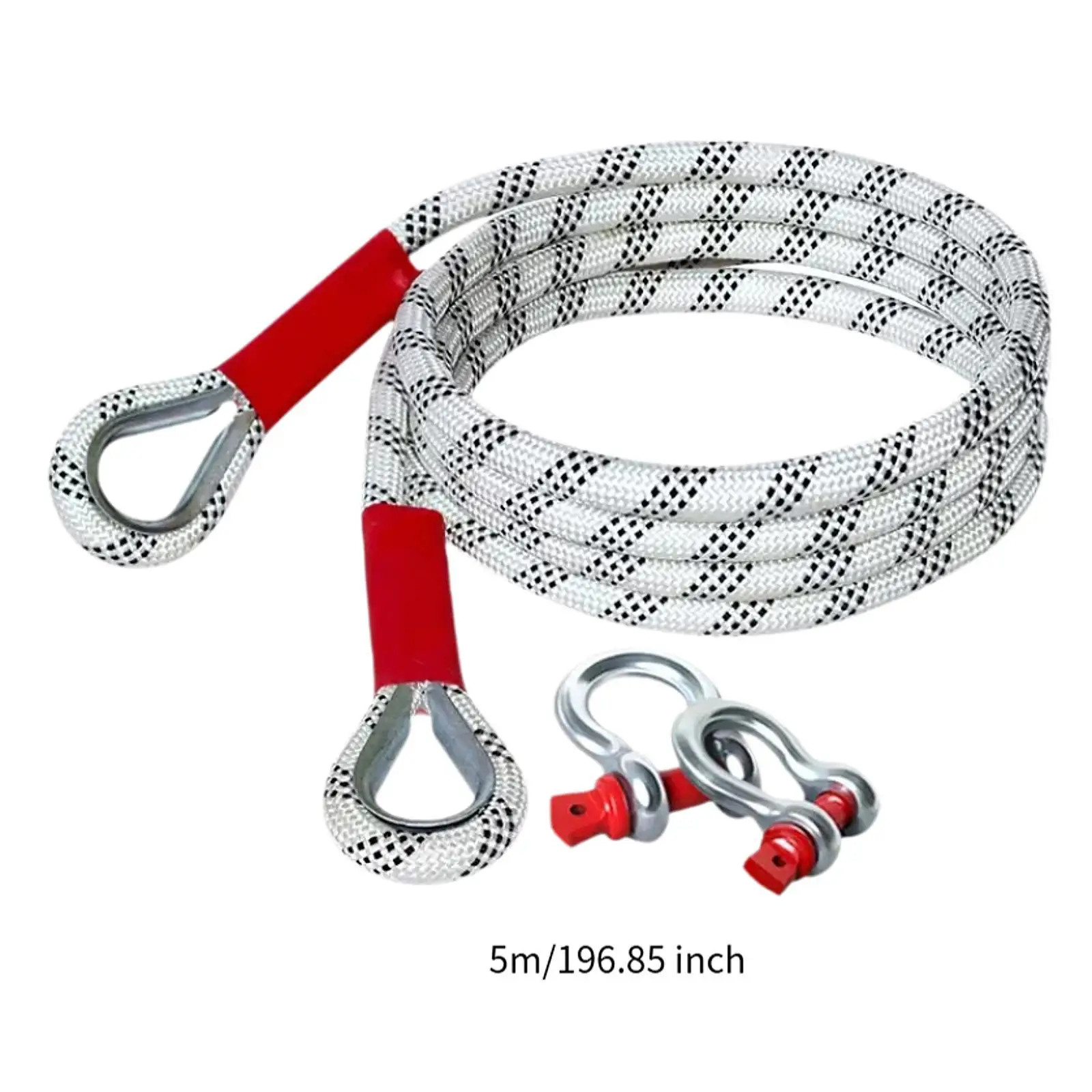 حبل سحب السيارة عام سهل الاستخدام، حبل مقطورة للسيارات ATV UTV #6